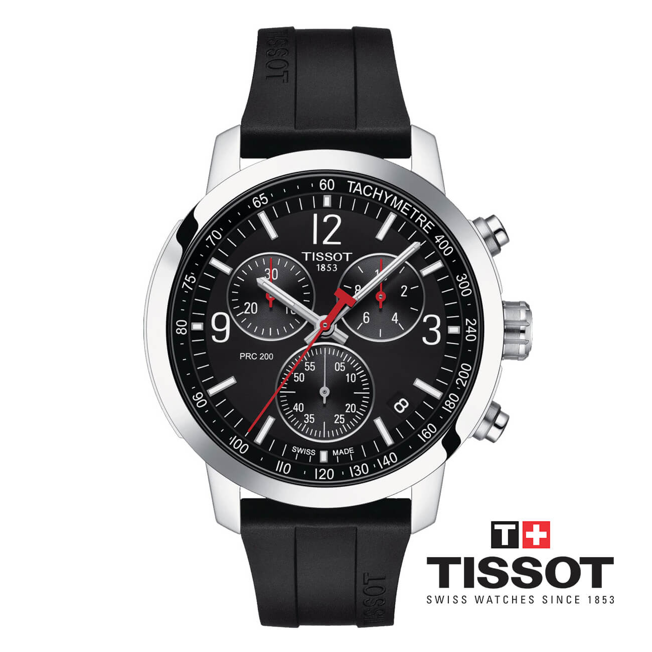 ĐỒNG HỒ NAM TISSOT PRC 200 CHRONOGRAPH T114.417.17.057.00 CHÍNH HÃNG